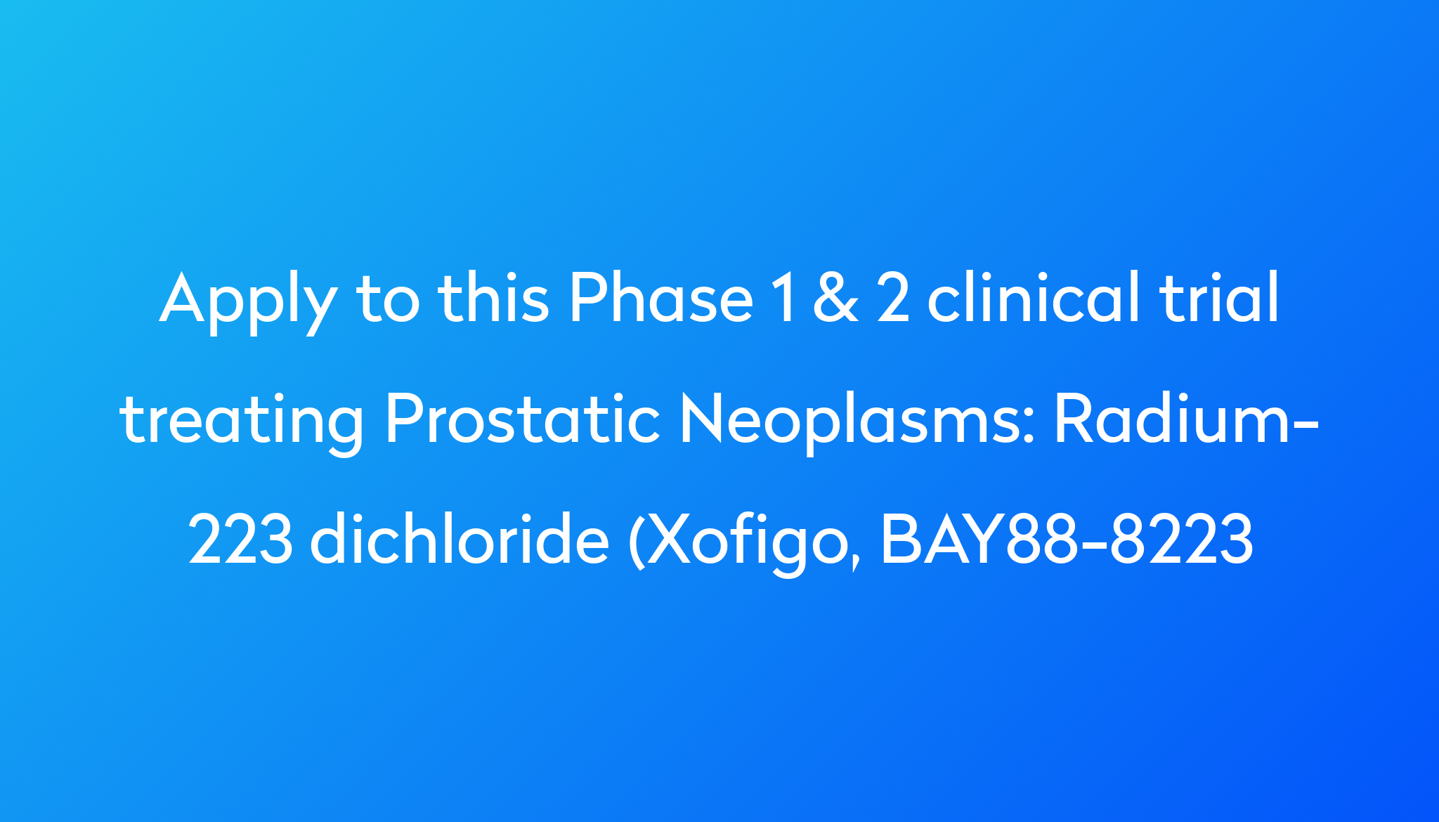 xofigo prostate cancer xofigo prostate cancer