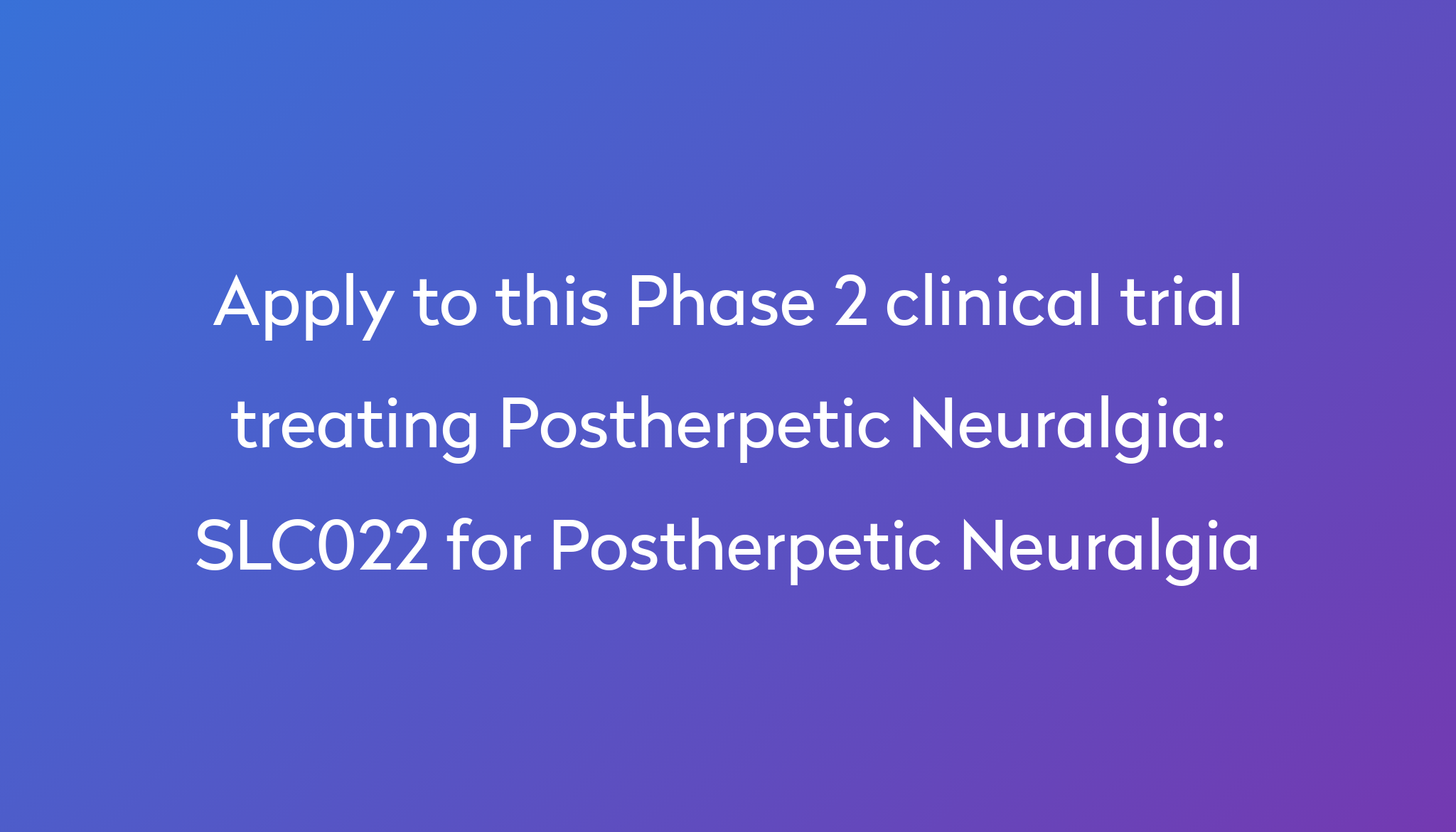 gabapentin dosage post herpetic neuralgia