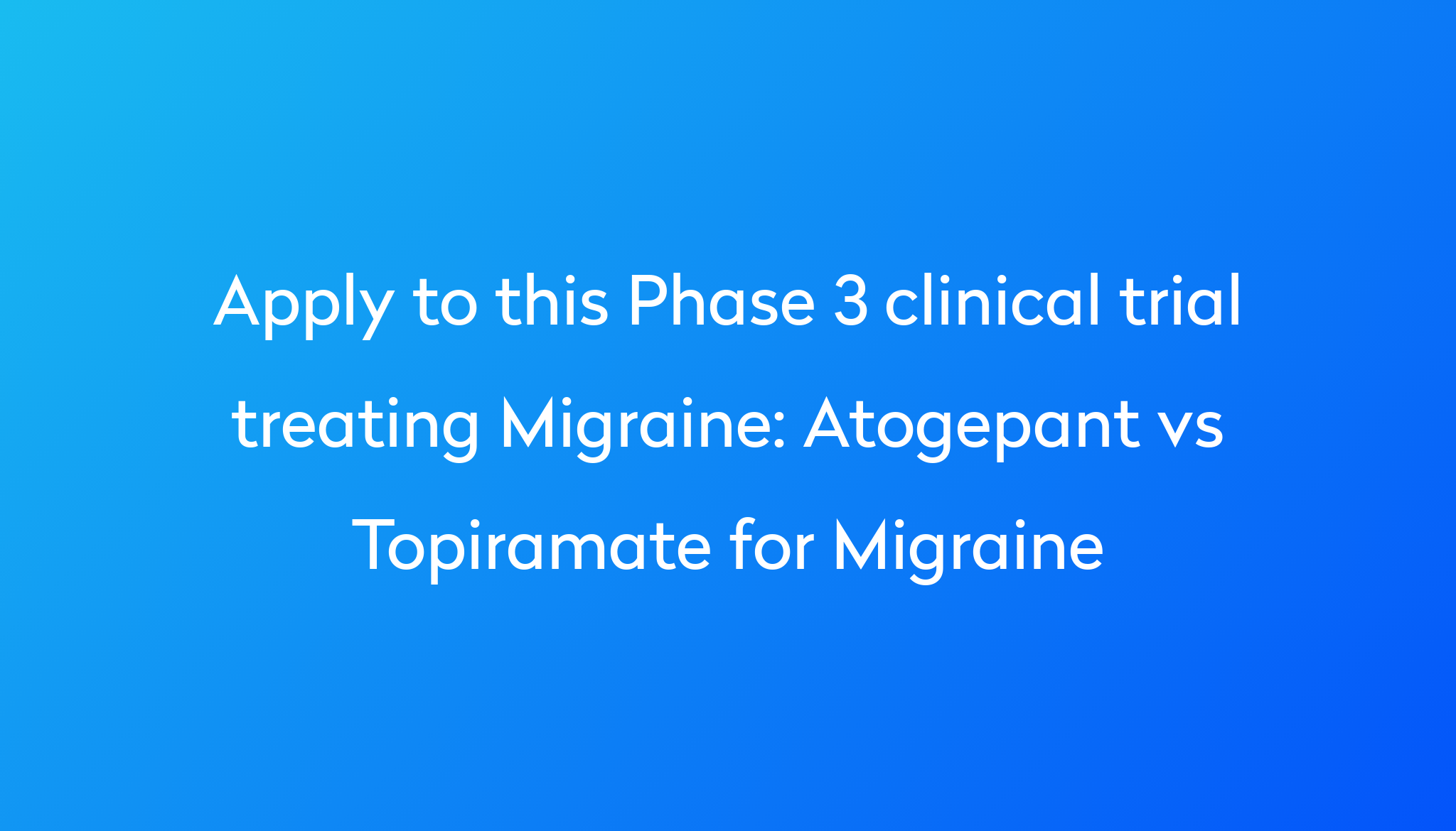 gabapentin vs topiramate for migraines