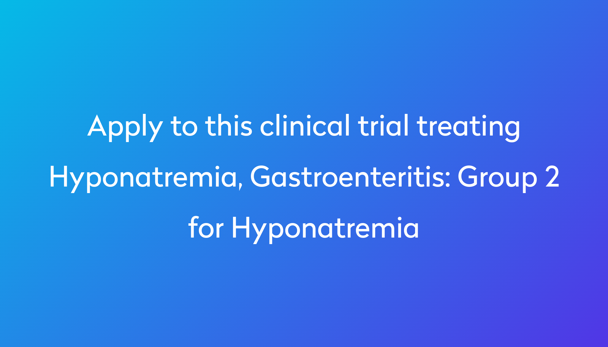gabapentin hyponatremia