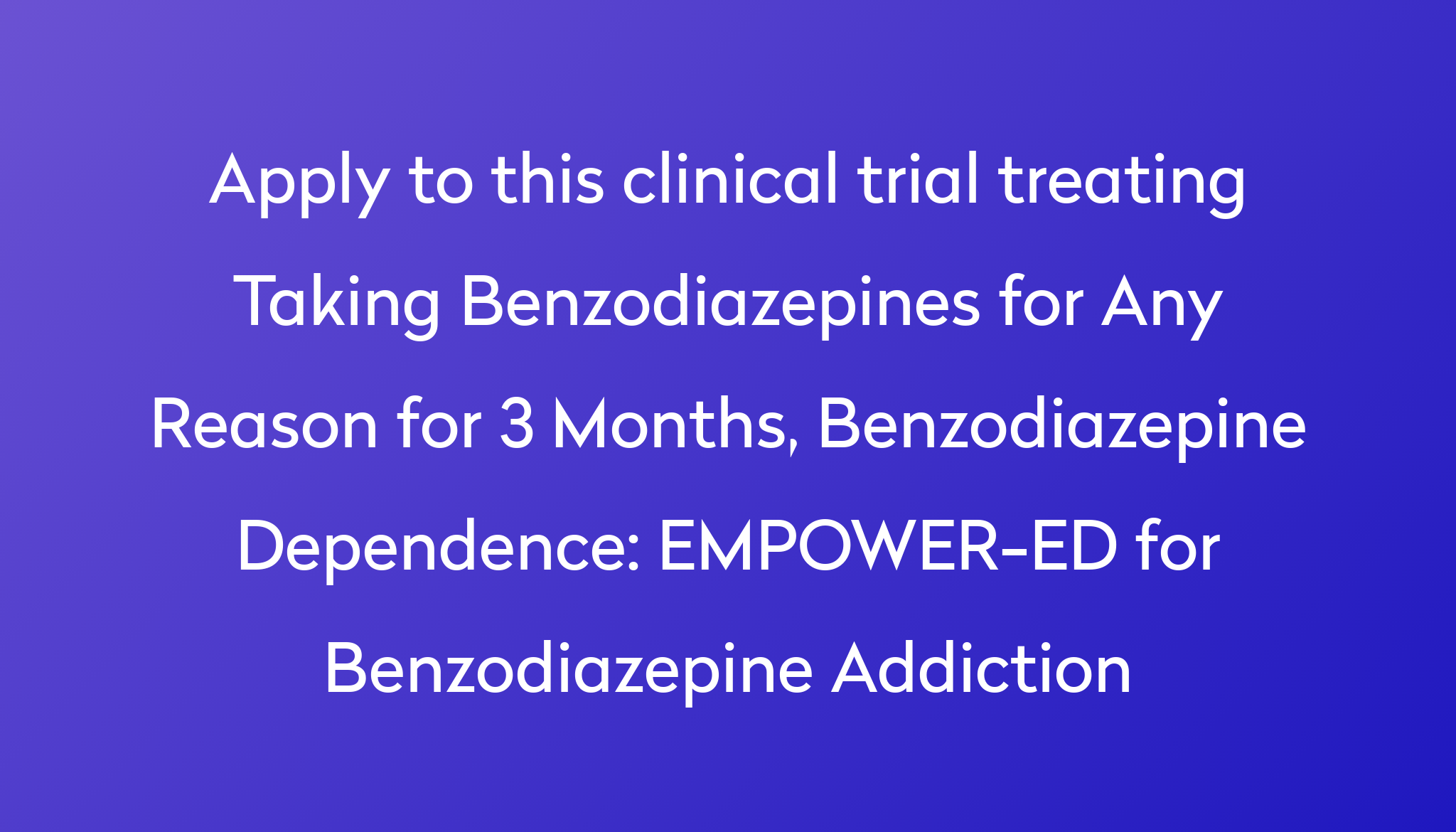 gabapentin benzodiazepine dependence